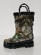 Children′s Realtree Camouflage Design Rubber Rainboots