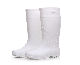  White Custom Logo PVC Gum Boots Men Hospital