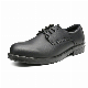  Black Leather Lace up Steel Toe Protective Safety Shoes