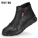  Guyisa Bestselling Microfiber Leather Rubber Sole Anti-Slip Safety Shoes Industrial Protective Safety Shoes