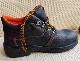 Embossed Action Leather Work Shoes