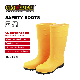  Crownman PPE, High Quality PVC Safety Rain Boots with New PVC Material