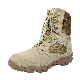  Wholesale Custom Leather Waterproof Anti-Slip Combat Assault Outdoor Desert Training Police Tactical Army Military Shoes Boots
