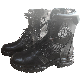 Tactical Military Leather Boots Black Shoes for Police Army Swat