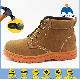 Safety Shoes Suede Leather Footwear PU/PU Sole