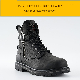  High Top Layer Cowhide Waterproof and Anti Slip Protective Safety Shoes