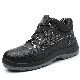  Leather Men Work Boot Safety with Ankle Cushion