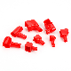  Large Red PVC Insulating Boot - Cable Entry 13mm, Terminal 17mm Diameter