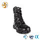 Black Genuine Leather Cheap Quickwear Police Style Uniform Boots