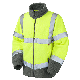  High Quality Hi Vis Reflective Fleece Jacket Safety Apparel for Man