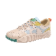  Lady Custom Logo Sport Shoes PU Leather Casual Zapatillas