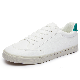  White PU Vulcanized White Casual Shoes