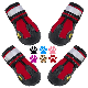  Waterproof Dog Shoes Dog Crocs with Reflective Rugged Anti-Slip Sole and Skid-Proof