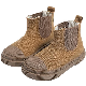  Fashion Children′s Canvas Ankle Boots New Kid′s Cotton Boots Casual Sneakers Baby Shoes