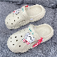  Custom Logo Label Flags Letter Pattern Slides Slippers Sandals Casual Footwear