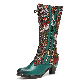  Vintage Print Bohemian Shoes Wholesale, Lace up Rubber Sole Vulcanized Shoes for Women