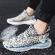  Summer New Flying Woven Leisure Sports Shoes Breathable Mesh Jogging Men′ S Shoes