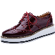  Custom Trend Wedge Heel Female Block Shoes Pumps Fashion Casual Thick Sole Flat Platform Shoes for Women
