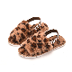 2021 Simple Breathable Faux Fur Slippers Leopardo Comfortable Fur Sandals for Ladies