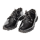  Black Shiny Shoes PU Leather Shoes Office Shoes for Army