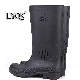  804 Double Steel Toe Midsole Waterproof Rubber PVC Working Protective Rain Boots