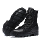Black Ankle Genuine Leather New Design Desert Leather Tactical Boots