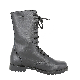 Custom Molded Sole  Tactical Boots Black Leather Strong Combat Boots for Men manufacturer