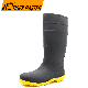  CE Verified Anti Slip Waterproof Oil Acid Alkali Resistant Steel Toe Puncture Proof Antistatic Men PPE Protective Construction PVC Safety Rain Boots