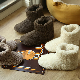  OEM Custom High Quality Nonslip Winter Warm Thermal Plush Fuzzy Indoor Boots