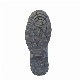  Black Leather Military Style Combat Boots with Slip-Resistant Rubber Outsole