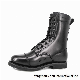  Top Quality Leather and Oxford Upper Black Tactical High Jungle Boot Goodyear Shoes
