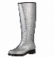Women Rubber High Heel Fashionable Ladies Rain Boot Foaming