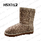  Lxg, Wholesale Price Outdoor Anti-Cold Winter Boot for Sale Latest Style Warm Wool Lining Snow Boot Hsx012