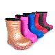  Winter Lightweight Waterproof Water Resistant Non-Slip Soft Kids EVA Rain Boots