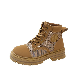  New Thick Bottom Mesh Breathable Inner Height Short Martin Boots