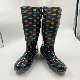  High Quality Women Anti-Skidding Waterproof PVC Rain Boots