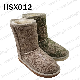  Lxg, China Factory Price Fashion Women Winter Snow Boot Warm Real Wool Lining Anti-Cold Flat Warm Boot for Sale Hsx012
