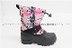  Fashionable Maple Kids′ Anti-Slippery Winter Snow Boot with Elastic Band
