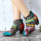 Women′s Handmade Leather Bohemian Shoes Casual Style Ankle Booties