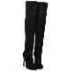 Black Fashion High Heel Ladies Knee Boots