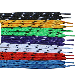  Flat Shoelace Multi-Color Mix Brand Custom Logo for Adult Shoes