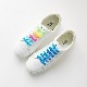  Universal Fashion Colorful Printed Flat Elastic No Tie Lazy Shoelaces