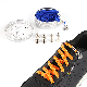  Fashion Multi Color Elastic No Tie Shoelaces for Men and Women