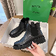  New Dirty Feeling Comfort Wedge Heels Lady Warm Winter Boots Women Leather Ankle Boots