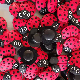 Stock PVC Rubber Shoe Charms Accessories Buckles for Croc Shoes