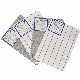  Soft to Firm Eco-Friendly Stripe Nonwoven Fabric Needle Punch Pattern Material for Midsole