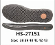  2023 Hot-Selling Rubber High Quality Leather Shoes Sole, Flexing, Resistant, Anti Slip Rubber Sole Men Shoes