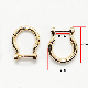  Zinc Alloy Metal D Ring with Screw Gold D Shape Hook for Bag Handbag Accessories