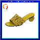  Fashion Flip Flop Slides Women Girl Knit Nylon Cord Thread Polyester Knitting Slippers Vamp