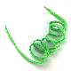 Plain Neon Green Shoe Laces Unprinted Tubular Flat Shoelaces